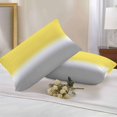 thumbnail image 2 of Lumbar Pillow Covers 20x12 Inch Set of 2, Yellow White Grey Ombre Waterproof Outdoor Pillow Covers, Modern Abstract Aesthetics Decorative Cushion Pillowcases for Couch, Sofa, Bed, Garden, Patio, 2 of 9