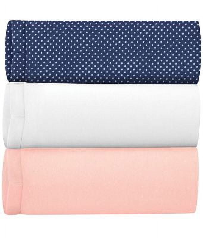 Playtex Maternity V-Front Hipster, 3-Pack In the Navy/White Dot Print/White/Gentle Peach S Women's