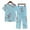 Multicolor, variant on ALLLIST Capri Pajamas for Women Short Sleeve Cotton Linen Pajamas Set Floral Comfy Soft Sleepwear Sets Pajamas Ladies