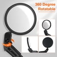 thumbnail image 4 of Addmotor Bike Mirror,Bike Bar End Mirror, Adjustable 360˚Rotatable HD Glass Convex Lens Bicycle Rearview Mirror, Safe Cycling Rearview Mirror, 4 of 8