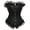Black, variant on Corsets for women lace overbust corset basques lingerie top victorian burlesque costume halloween Black 6XL
