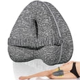 thumbnail image 1 of Apple Memory Foam Knee Pillow - Memory Foam - Side Sleeping Pillow - Sciatica Relief, Lower Back Pain Relief, Knee Pain Relief - 1 Count, 1 of 14