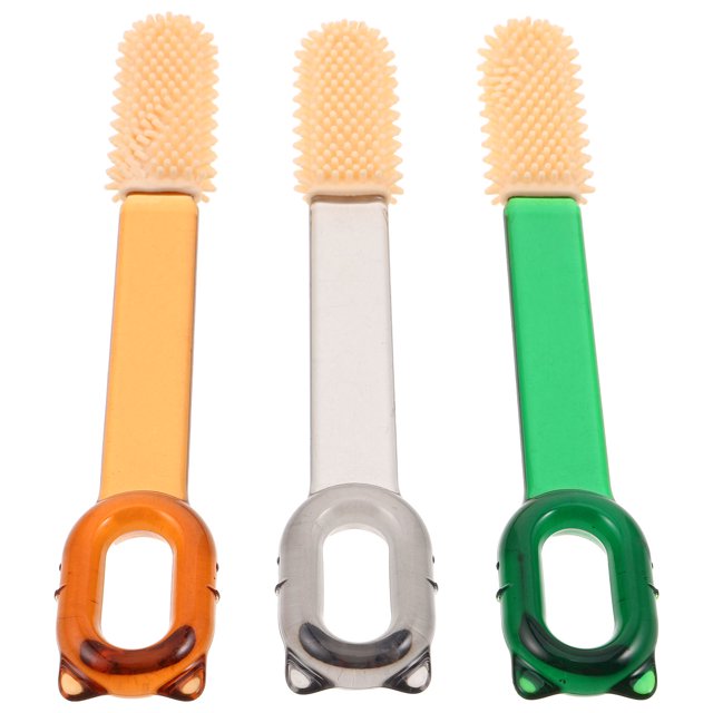 BRIGHTFUFU 3Ud Cepillo De Silicona Para Pies En Ducha Con Mango Largo Y Suaves Para Limpieza Profunda