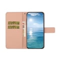 thumbnail image 6 of For Samsung Galaxy S25 5G 6.2" Ethnic Wind Embossed Strong Magnetic Attachment/Closure, Card Slots/Pocket, PU Leather Flip Wallet Case ﻿,Pink,For Galaxy S25 5G, 6 of 8