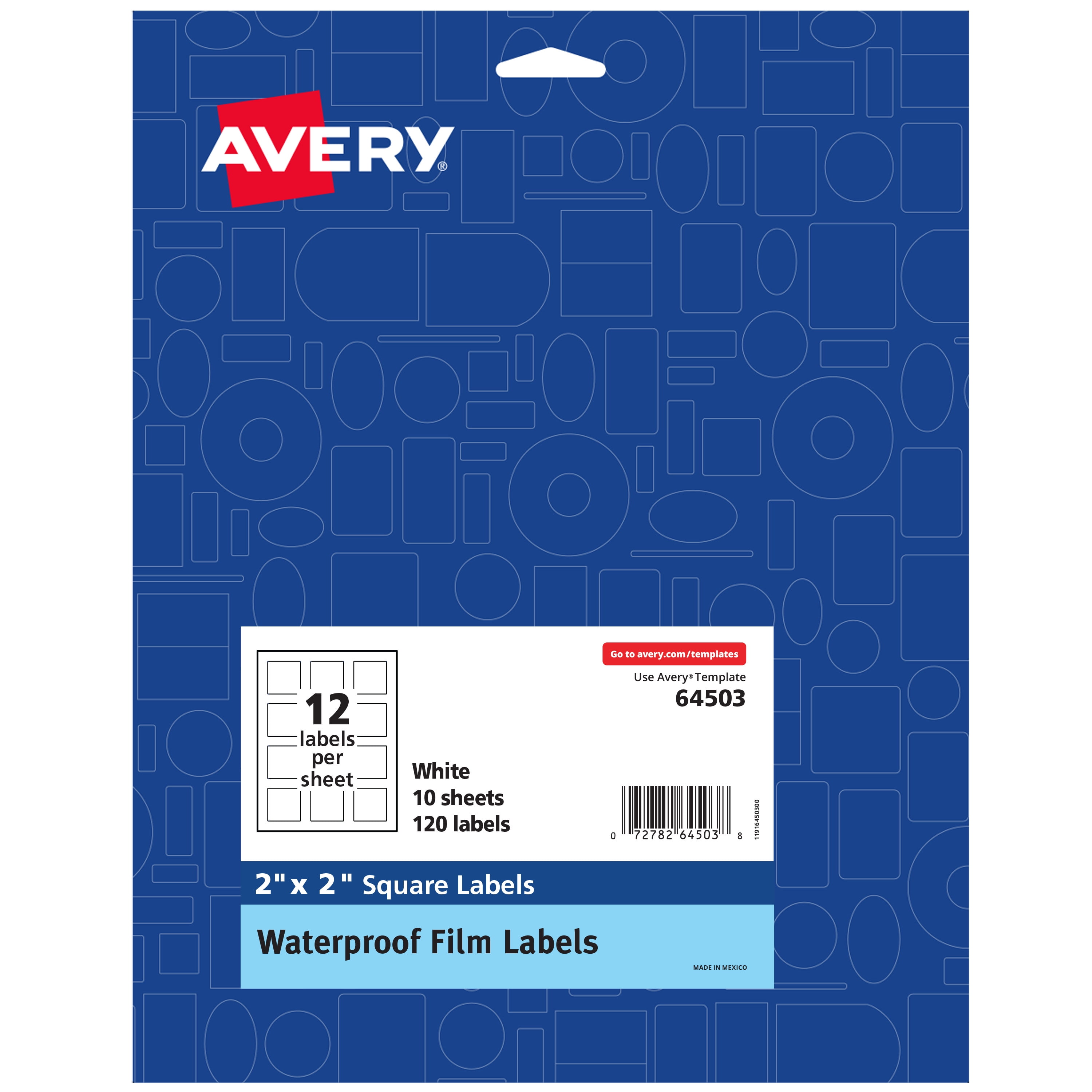 Details about   Avery® Durable Water-resistant Labels ave-22835 ave22835 