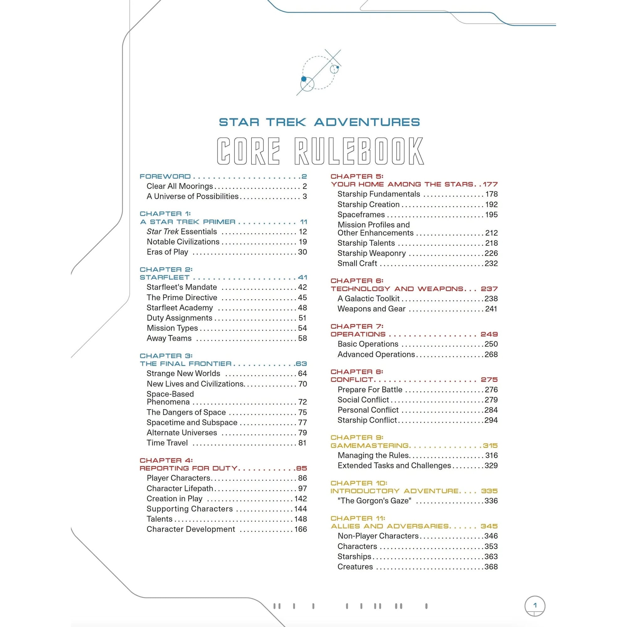 Modiphius Entertainment: Star Trek Adventures: Second Edition - Core Rulebook - Hardcover RPG Book, Tabletop Role Playing Game, Officially Licensed