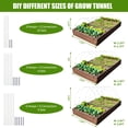 thumbnail image 5 of Ktinnead 30pcs Garden Hoops for Raised Beds, Greenhouse Hoops Kit Grow Tunnel, Rust-Free Fiberglass Garden Support Poles for Insect Mesh Netting Freeze Plant Cover, 5 of 8