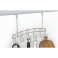 thumbnail image 3 of ClosetMaid 6-Hook Over-The-Door Org, Nickel, 3 of 4