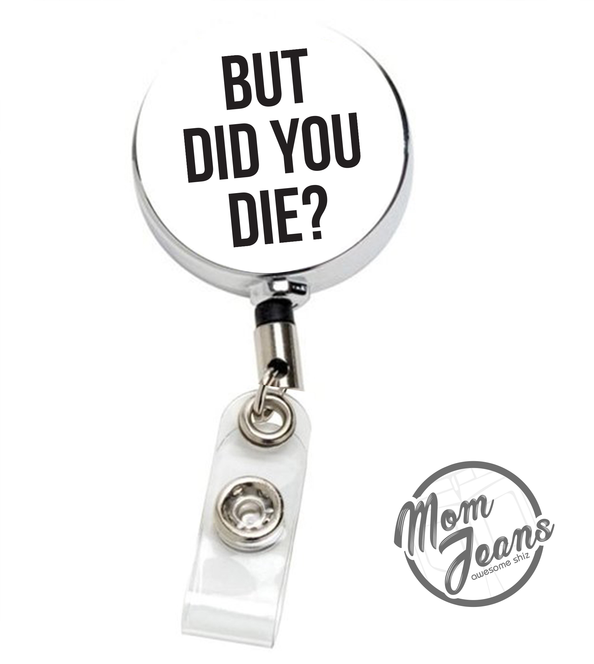 Baby in Blanket Badge Reel