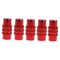 thumbnail image 1 of 5pcs Ciclismo Bicicleta de Carretera Aleación uminio Tapa de Válvu Presta Cubierta Antipolvo Rojo / Negro / Dorado / Azul Baoblaze Válvula Presta, 1 of 8