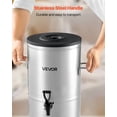thumbnail image 5 of 4-Gallon 304 Stainless Steel Beverage Dispenser for Iced Tea,Juice&Coffee-Durable,Leak-Proof Design,Perfect for Parties&Events, 5 of 5