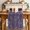 Purple, variant on White Lines Table Runner 72 Inches, Vintage Abstarct Minimalist Art Gray Bed Runner Dresser Scarves Tabletop for Indoor Outdoor Parties/Ceremony/Banquet, 18" x 72"