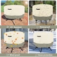 thumbnail image 6 of 1PC Round Patio Table Cover, UV Resistant All-Weather Defense, Suitable for Backyard/Deck Round Patio Tables, 6 of 6