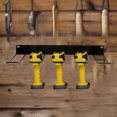 thumbnail image 3 of Wall-mounted Power Tool Storage Holder Heavy Duty Power Tool Organizer Carbon Steel Rack, 3 of 9