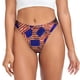 thumbnail image 1 of Fotbe Vintage USA Flag Tanga Sin Costuras para Mujer con Estampado – Panties Invisibles, Transpirables y Cómodos para Uso Diario-Small, 1 of 6