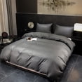 thumbnail image 2 of Orylavena Gray Damask Stripe Microfiber Duvet Cover Set, Full, 3-Piece, 2 of 12