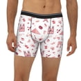 thumbnail image 2 of Men'S Boxer Briefs, Urban Eiffel Tower Soft And Breathable Mens Underwear Boxer Briefs With Widen Waist, 2 of 2