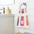 thumbnail image 3 of Yayeee 100% Cotton Hand Towels for Bathroom 16" x 28" Soft Absorbent Kitchen Towel, Jam Jars, 3 of 7