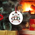 thumbnail image 4 of Xihbxyly Toalla de Pingüino Personalizada, Adorno Navideño de Pvc Personalizable, Accesorio de Decoración Navideña, Arte Ecológico de Pvc, Decoración para Árbol Festivo, Idea de Regalo para La Famili, 4 of 7