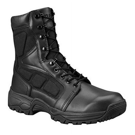 Propper Mens Series 200 8in Side Zip LE Boot,Black,Size 9.5M