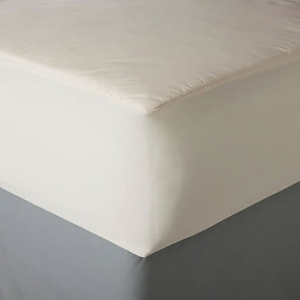 AllerEase Naturals Organic Cotton Full Top Cover Mattress Pad Walmart