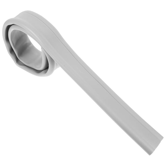 ETEREAUTY Grey PVC Home Door Seal Strip with Design, and Stick Installation for