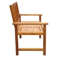 thumbnail image 4 of vidaXL Outdoor Chair Set of 2 Brown Solid Acacia wood Standard Durable, 4 of 5