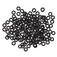 thumbnail image 1 of 200pcs Juntas Tóricas de Dardo de Goma Antideslizantes 200x negro shamjiam Junta de punta de dardo, 1 of 9