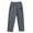 Dark Gray, variant on Men's Coconut Tree Print Linen Cropped Pants, Lightweight Blend, for Casual Outings & Yoga, 3/4 Length for Summer