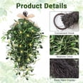 thumbnail image 4 of Green Wreath Summer Wreath for Front Door Spring Wreath Décor with Artificial Olive Leaves for Home Offiec Hanging Wall Decoration Design 2, 4 of 7