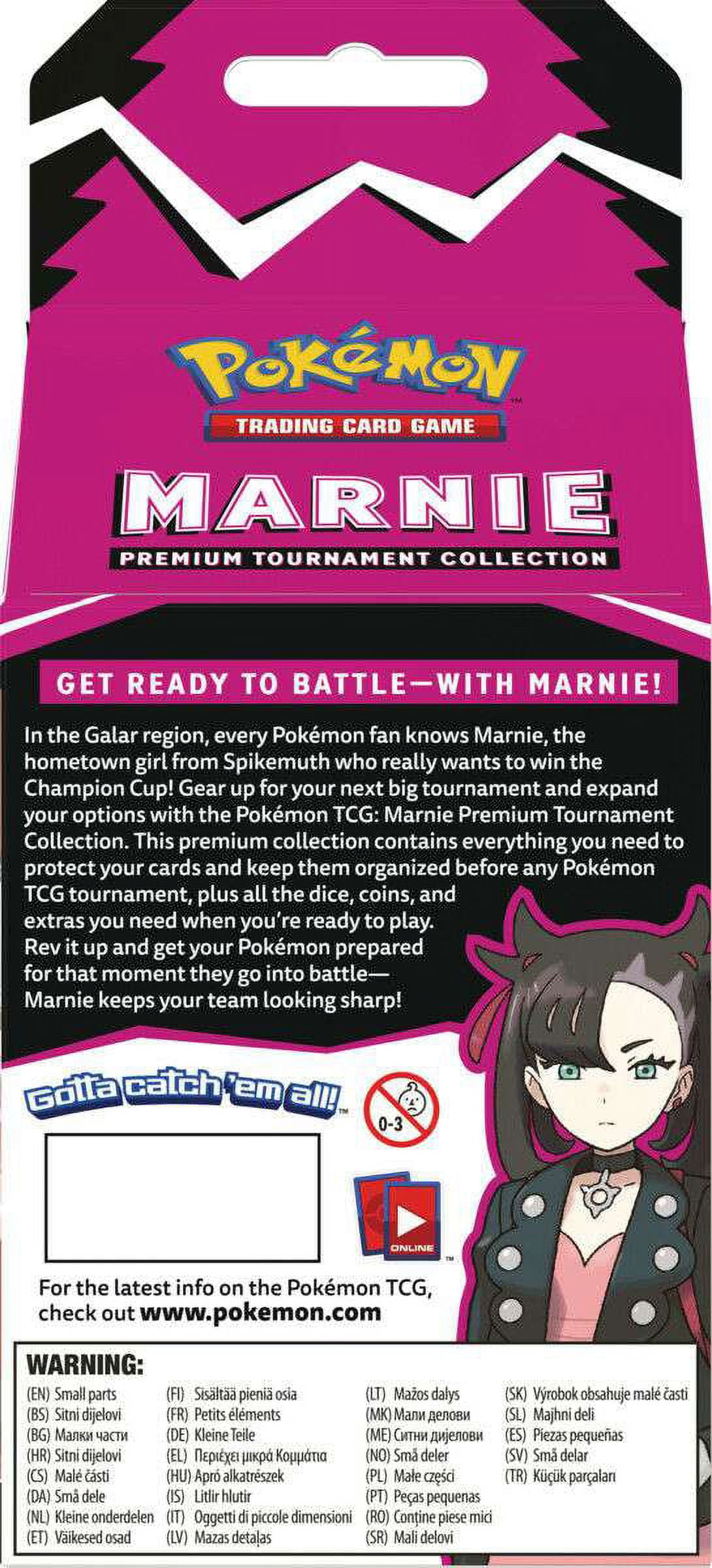 Pokemon Trading Card Game: Marnie Premium Tournament Collection