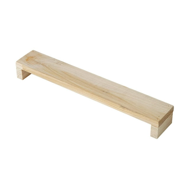 Reposamanos de madera de cerámica Reposamuñecas Puente de madera resistente y estable Herramienta Soporte de muñeca M