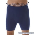thumbnail image 4 of Lot de 3 Boxeurs pour Hommes Absorbance Régulière Lavables Réutilisables pour Incontinence Marine Petit (Taille 30-32), 4 of 5