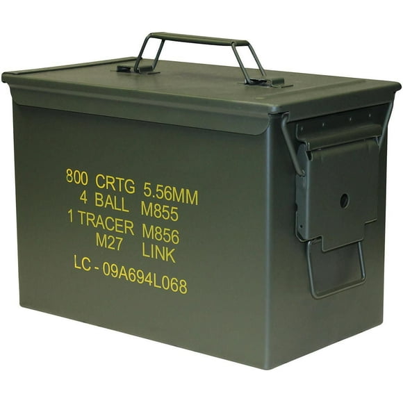 World Famous 800 CRTG PA - 108 Fat 50 Cal Large Steel Ammo Box