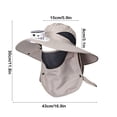 thumbnail image 2 of PBAZIH Solar-Powered Mini Fan Sun Hat with USB Rechargeable Battery, Strong Airflow Hat for Outdoor Hiking, Versatile Summer Hat for Fishing, Lightweight Travel Cap, Multi-speed Wind Modes, 2 of 6