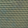 thumbnail image 1 of Ahgly Company Indoor Square Patterned Army Green Area Rugs, 4' Square, 1 of 6