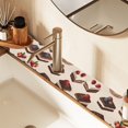thumbnail image 2 of Yayeee Faucet Mat for Kitchen Sink 14.7" Diatomite Long Splash Guard Pad, Blue Cakes, 2 of 7