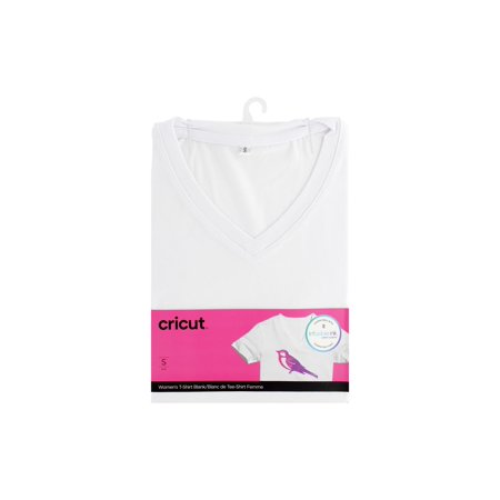 UPC: 0093573278648 | Cricut® Women s T-Shirt Blank  V-Neck  S