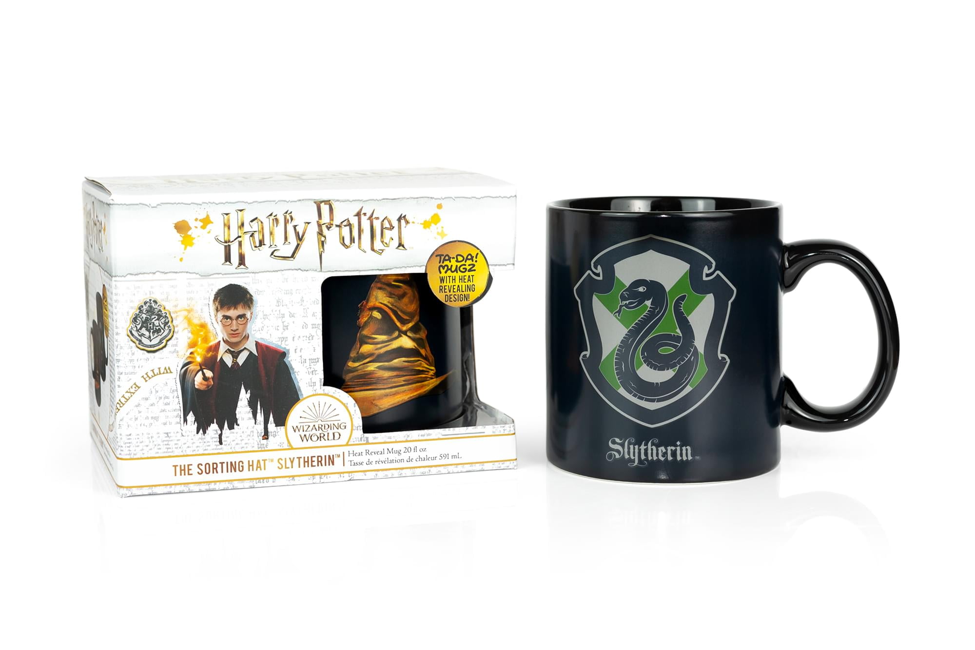 Harry Potter Slytherin 20oz Heat Reveal Ceramic Coffee Mug Color