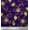 Dark Purple, variant on Soimoi Cotton Duck Fabric Swirls & Floral Artistic Print Sewing Fabric Yard 42 Inch Wide