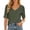 Green, variant on Swanpen Women's V Neck T Shirts Summer Short Sleeve Spring Going Out Tops Casual Loose Fit Basic Tees Beach Clothes