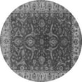 thumbnail image 1 of Ahgly Company Indoor Round Oriental Gray Industrial Area Rugs, 6' Round, 1 of 4