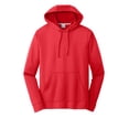 thumbnail image 3 of Port & Co Adult Male Men Hooded Plain Long Sleeves Sweatshirt Red X-Large, 3 of 4