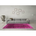 thumbnail image 3 of Ahgly Company Indoor Rectangle Abstract Pink Contemporary Area Rugs, 5' x 7', 3 of 4