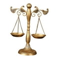 thumbnail image 4 of Balance Scale Tray Jewelry Stand Metal Storage Organizer Unique Decor for Home Office Tabletop, 4 of 9