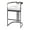 Nickel, variant on Butler Specialty Company Clarence Faux Leather 35" Barstool - White / Gold