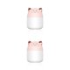 thumbnail image 4 of Monstrate Humidificador de aire de de 250ML, rociador de niebla de gran capacidad recargable por USB, difusor de aceites esenciales para el hogar, Rosa Tipo 2 2piezas Monstrate CBP191897, 4 of 5