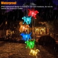 thumbnail image 4 of LED Crystal Dog Solar Wind Chime Light Color Changing Outdoor Yard Hanging Decor, 4 of 9