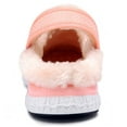 thumbnail image 4 of Womens Mens Comfort Slippers Winter Lined Clogs Non-slip Home House Slippers Slip on Garden Shoes Indoor Outdoor Mules Pink, 4 of 6