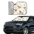 thumbnail image 4 of Bingfone Little Birds Car Windshield Sun Shade Protector Keep Your Vehicle Cool Sun Shield Visor Cover Foldable For Car Truck Suv-Medium, 4 of 9